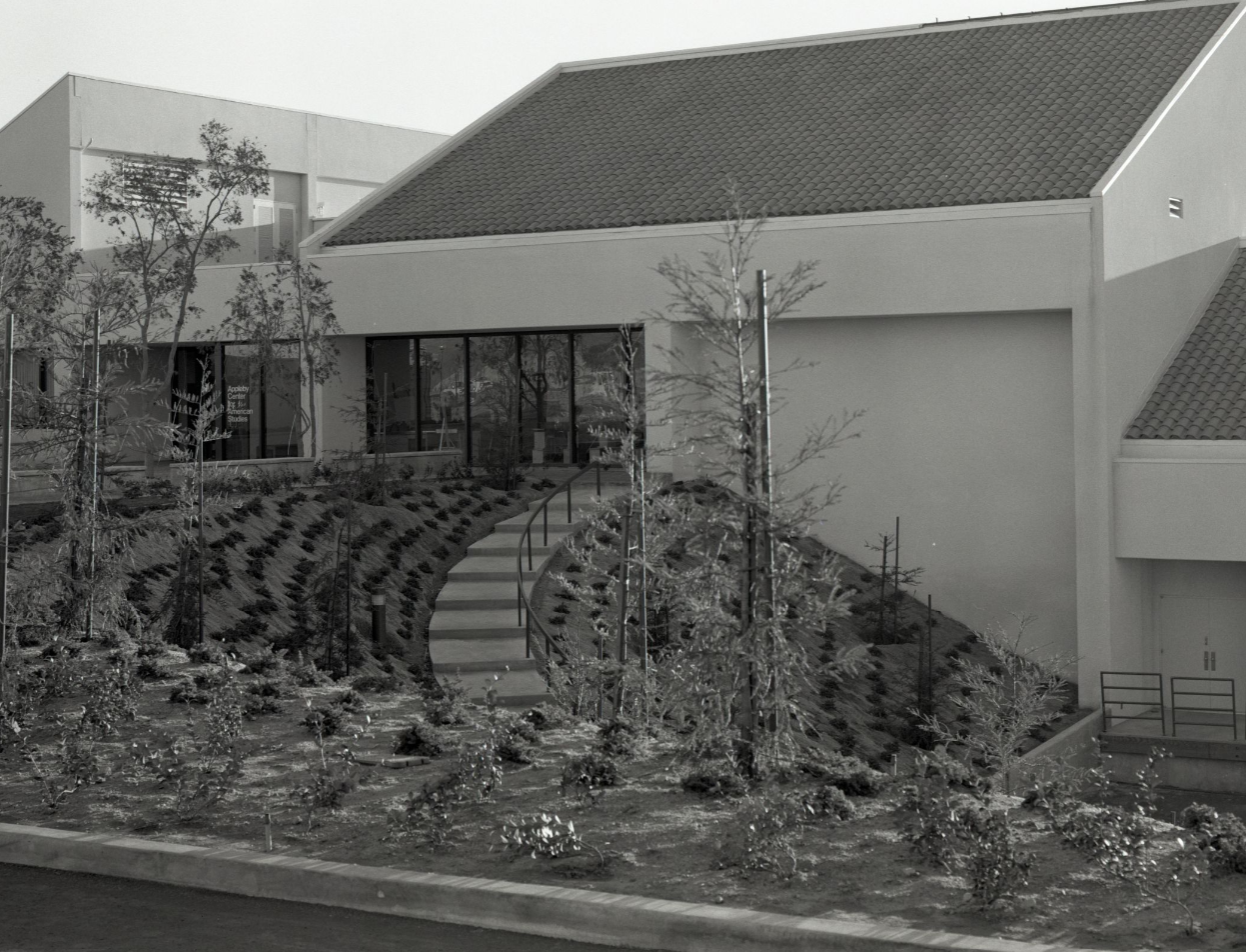 The Appleby Center c. 1973, before the construction of the Weisman Museum or the CAC.